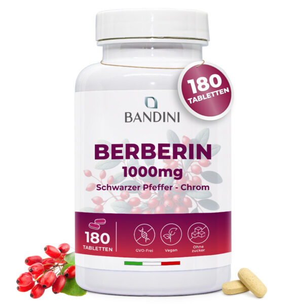 Berberin – 180 Tabletten
