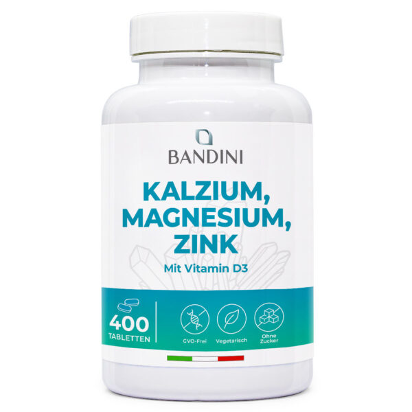 Calcium Magnesium Zink – 400 Tabletten