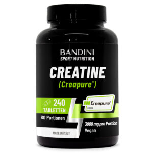 Creapure Kreatin Monohydrat 240 Tabletten BANDINI main