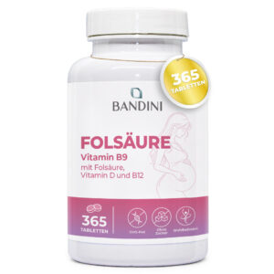 Folsäure 365 Tabletten BANDINI main