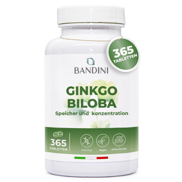 Ginkgo Biloba – 365 Tabletten