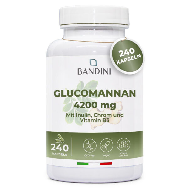 Glucomannan – 240 Kapseln