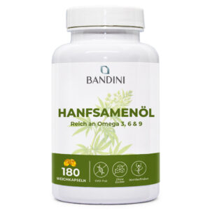 Hanföl 180 Weichkapseln BANDINI main
