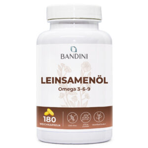 Leinsamenöl 180 Weichkapseln BANDINI main