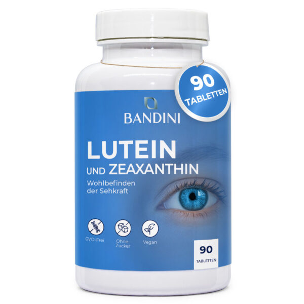 Lutein und Zeaxanthin – 90 Tabletten