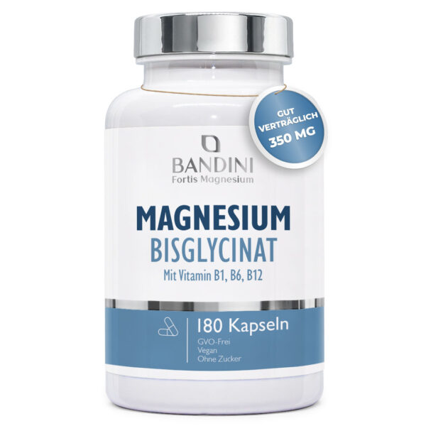 Magnesium Bisglycinat – 180 Kapseln