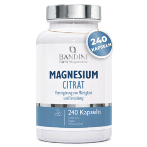 Magnesiumcitrat 240 Kapseln BANDINI main