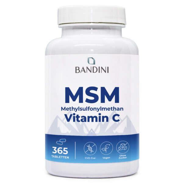 MSM Methylsulfonylmethan- 365 Tabletten
