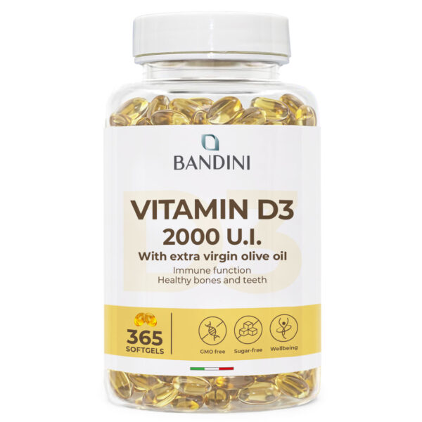Vitamin D3 – 365 Weichkapseln