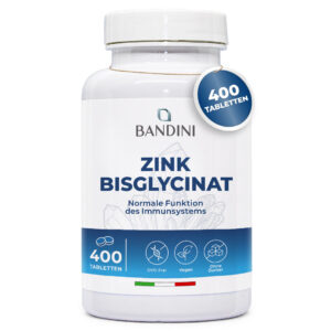Zink bisglycinat 400 Tabletten BANDINI main